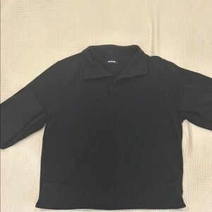 Navy Blue Naadam Turtleneck Sweater